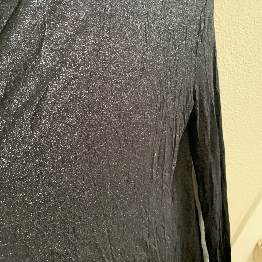 rock & republic slinky shirt small black NWT - Picture 5 of 6